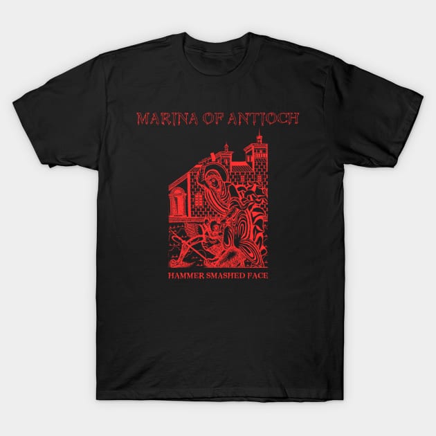 Cannibal Corpse parody Marina of Antioch icon T-Shirt by thecamphillips